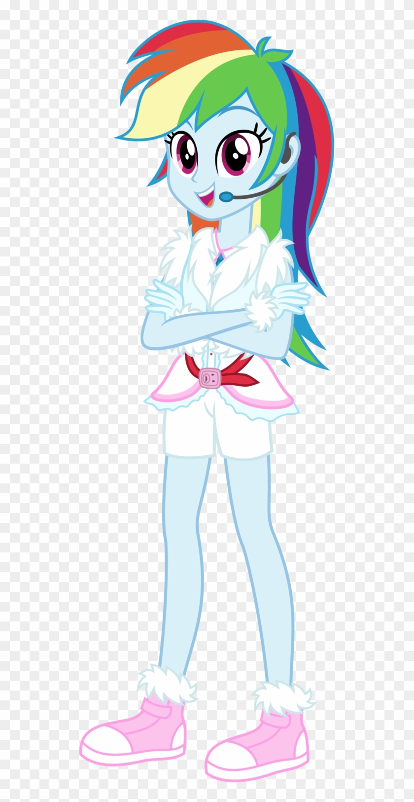 Winter Look By Osipush - Rainbow Dash Winter Look #340351