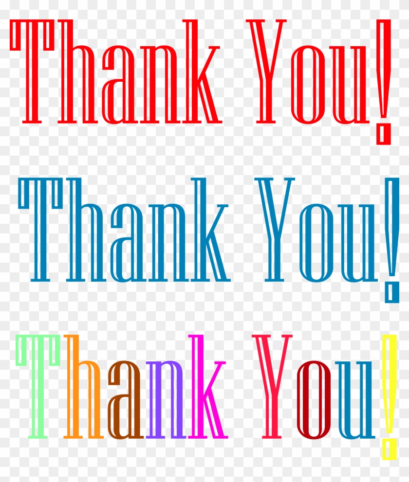 Three Thank You Niagara Font Clipart - Choice: Seasons Of Loss And Renewal After A Father's #340361