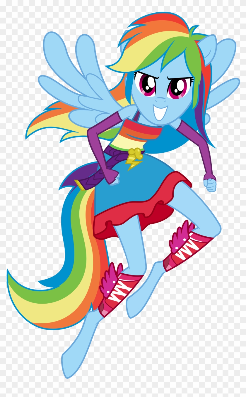 Rainbow Dash 200th Deviation By Ambassad0r - My Little Pony Equestria Girls Rainbow Dash #340368
