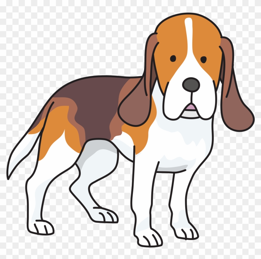 Cute Thank You Beagle Puppy Dog Greeting Stickers Zazzle - Beagle Png #340369