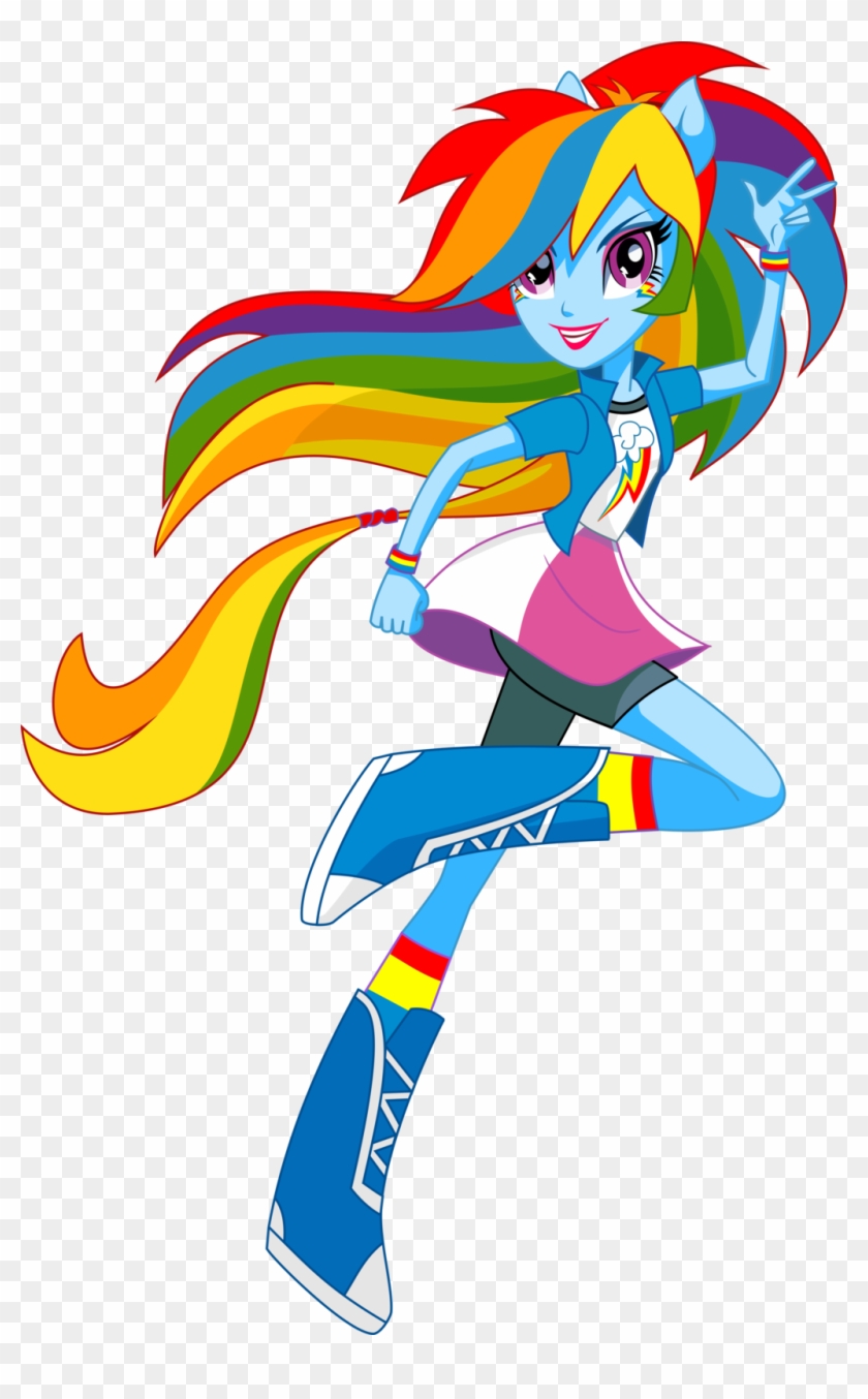 My Little Pony Coloring Pages Rarity In Dress For Kids - Equestria Girls Rainbow Dash #340413