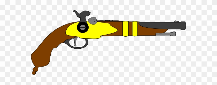 Flint Lock Clipart - Musket Pistol Clip Art #340440