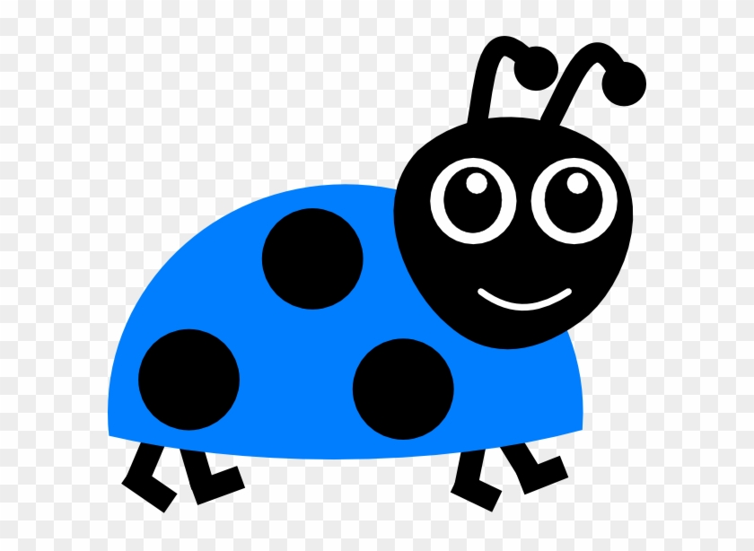 Blur Clipart Ladybird - Ladybug Cartoon #340527