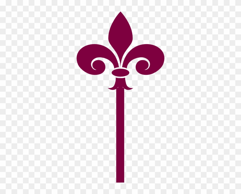 Key Iis Clip Art At Clker - Fleur De Lis Clip Art #340583