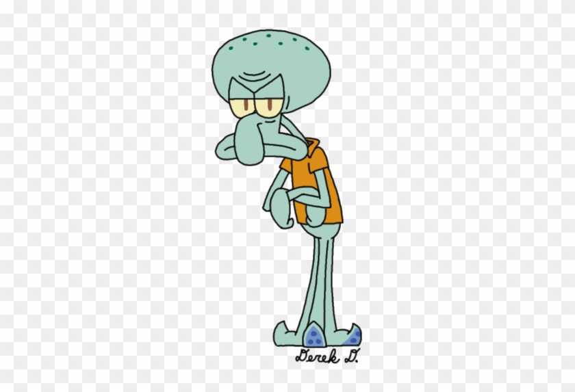 Squidward By Skidaro On Deviantart - Squidward Png #340598