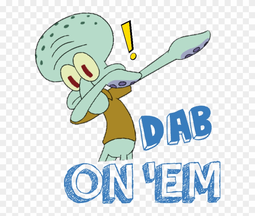 Model Image Graphic Image - Squidward Dabbing #340615