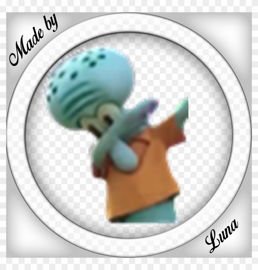 Squidward Dab - Squidward Dab Transparent Background #340622