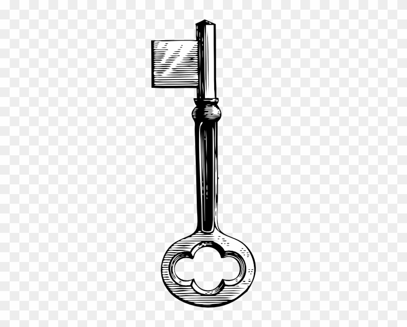 Skeleton Key Clip Art #340693