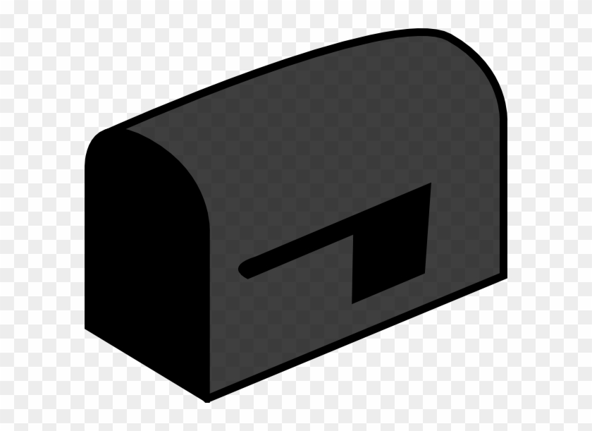 Black Mailbox Clip Art - Black Mailbox Clipart #340701