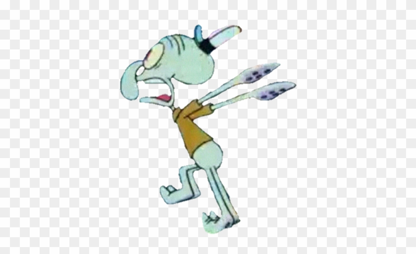 Feel Free To Use Running Squidward For Whatever - Squidward Running Transparent #340750