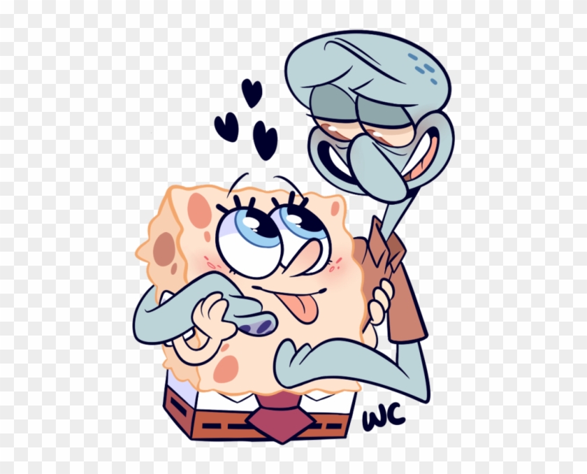 Spongebob X Squidward Tumblr - Spongebob X Squidward Cute #340781