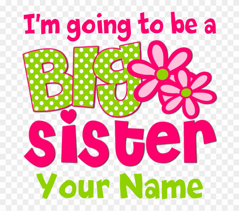 Big Sister To Be Pink Green T-shirt - Little Sister Pink Zebra Baby Blanket #340786