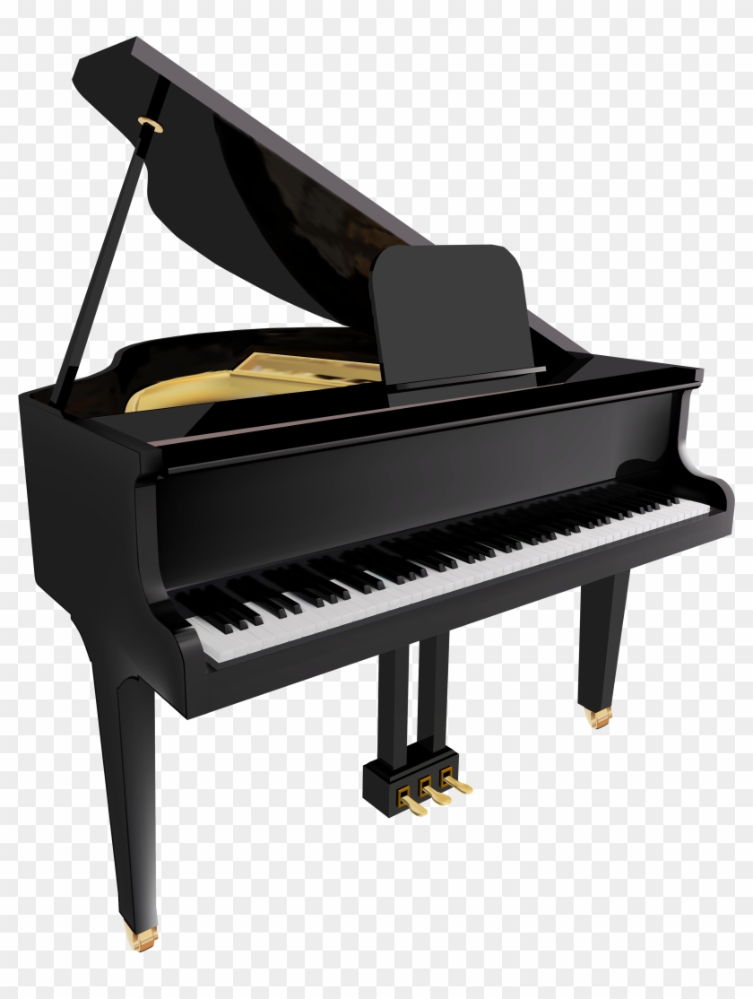 Image Upright Piano Clip Art Free Clipartcow - Piano Png #340837