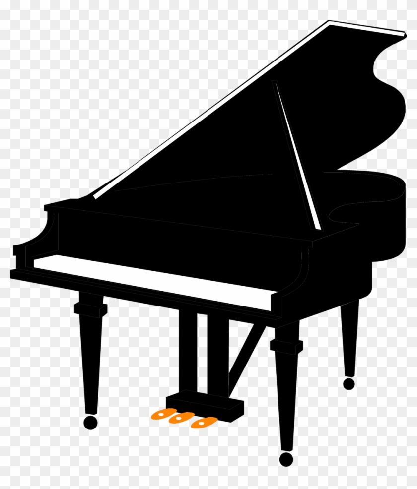 Clip Art Grand Piano Clip Art - Piano Clip Art #340849