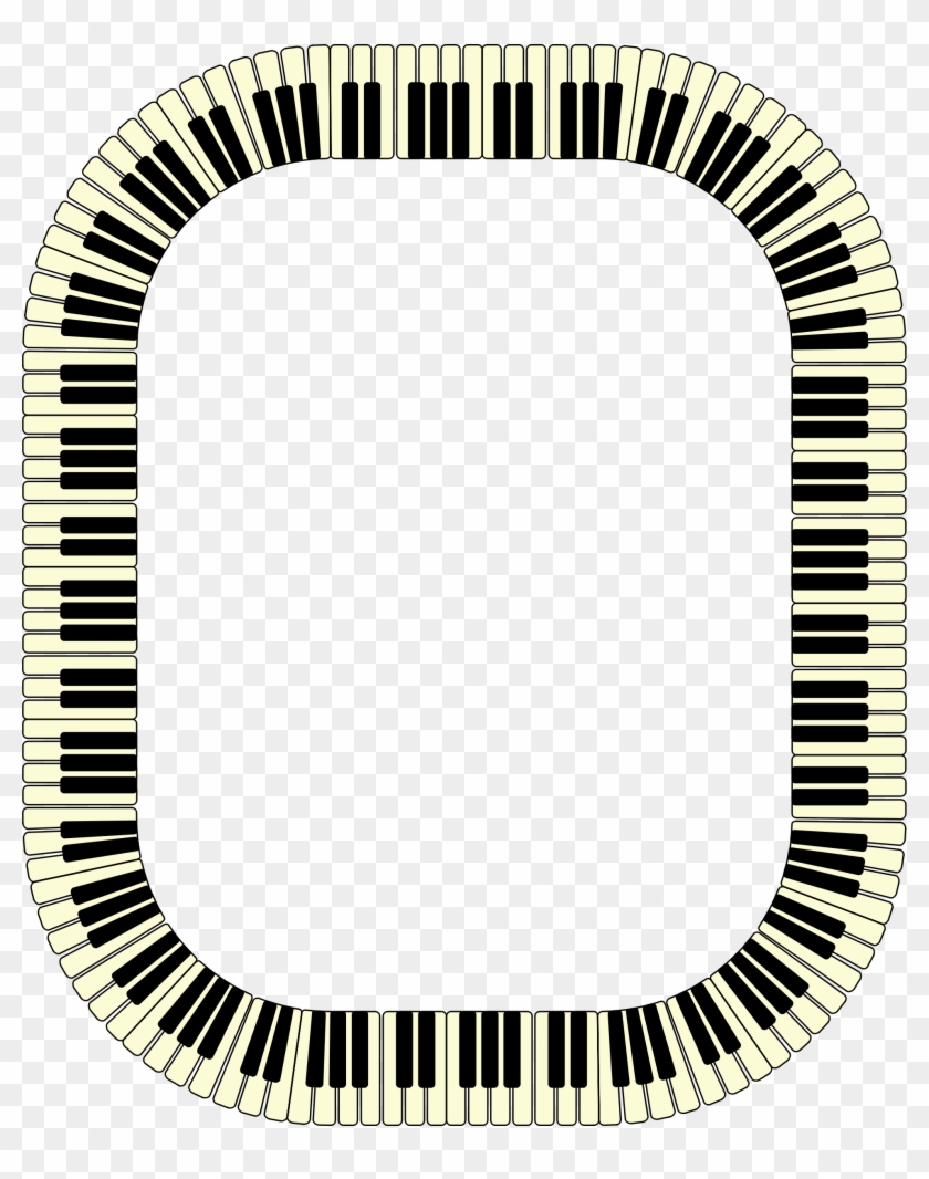Big Image - Piano Keys Pillow Case #340863