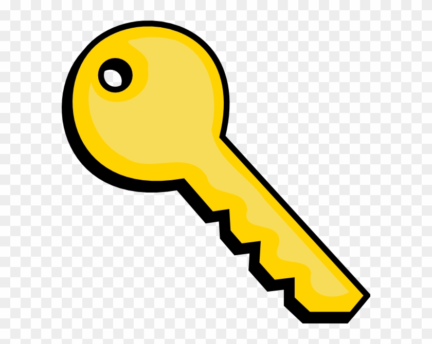 Free Golden Key Clip Art - Clip Art #340882