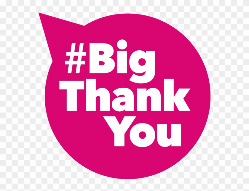 Big Thank You For Your Support Free Transparent Png Clipart Images