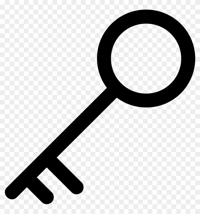 Open - Key Vector Icon Png #340907
