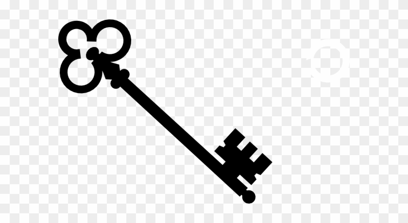 Skeleton Key Clipart - Key #340951