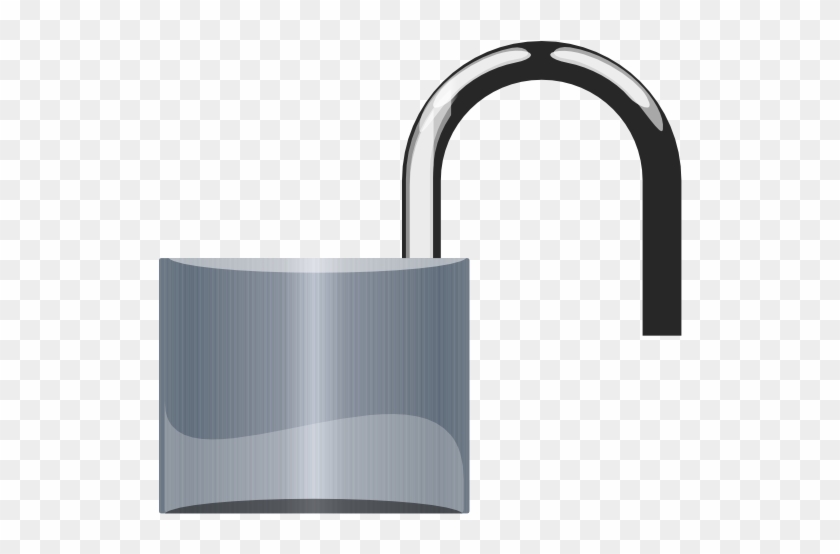 Silver Lock 2 Clip Art - Arch #340967