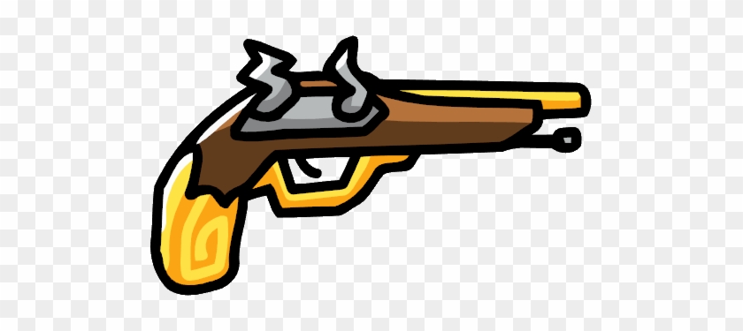 Rime Clipart Pistol - Weapons In Scribblenauts Unlimited #341015