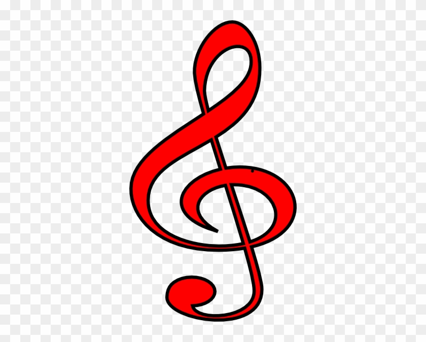 Large Treble Clef #341043