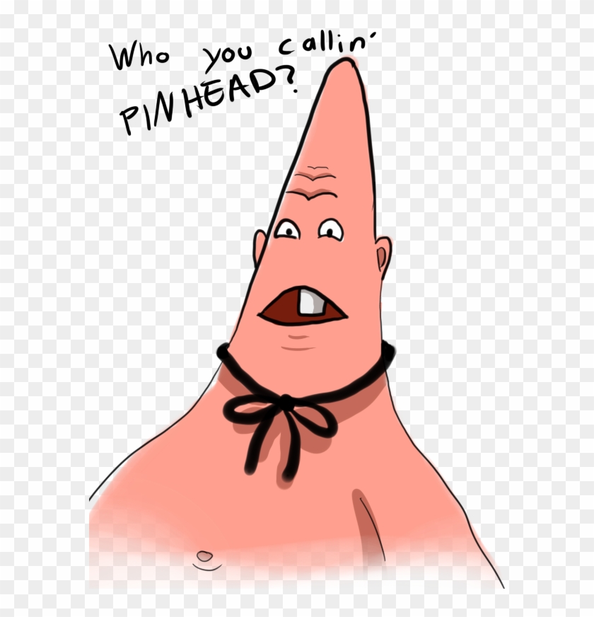 Pinhead Larry By Kawaii Oekaki Chan On Deviantart - Patrick Star Pinhead Larry #341104