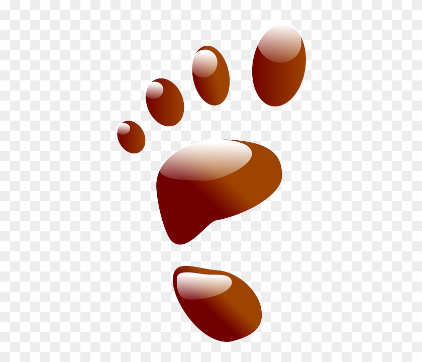 Footprint Red, Icon, Print, Theme, Apps, Footprint - Footprint #341107