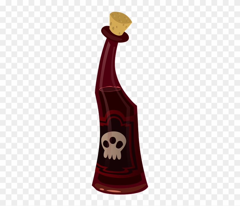 Poison - Skull Bottles Png #341123