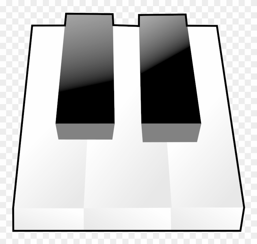 Two Black Keys Wipp Dorf Coat Of Clip Art Download - Piano #341166
