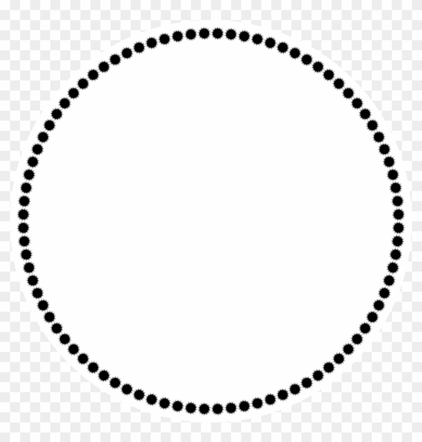 A Turn To Learn - Black Circle Frame Png #341241