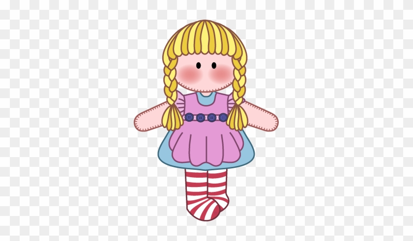 Toy Clipart Doll - Rag Doll Clip Art #341319