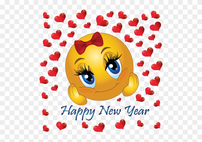 Emoticon Happy Png - Happy New Year Emoji #341364