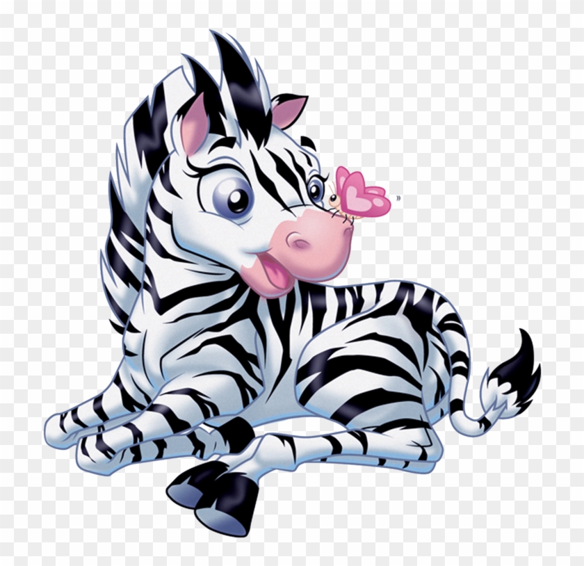 Stuffed Animal Clipart Pink Zebra - Cartoon Zebra #341426