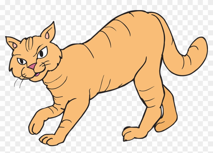 Cat Clip Art 3 Png - Gambar Hewan Animasi Kucing #341443