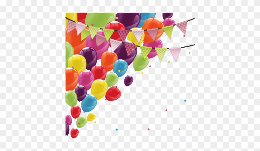 Birthday Cake Balloon Greeting Card - Birthday Cake Balloon Greeting Card #341540