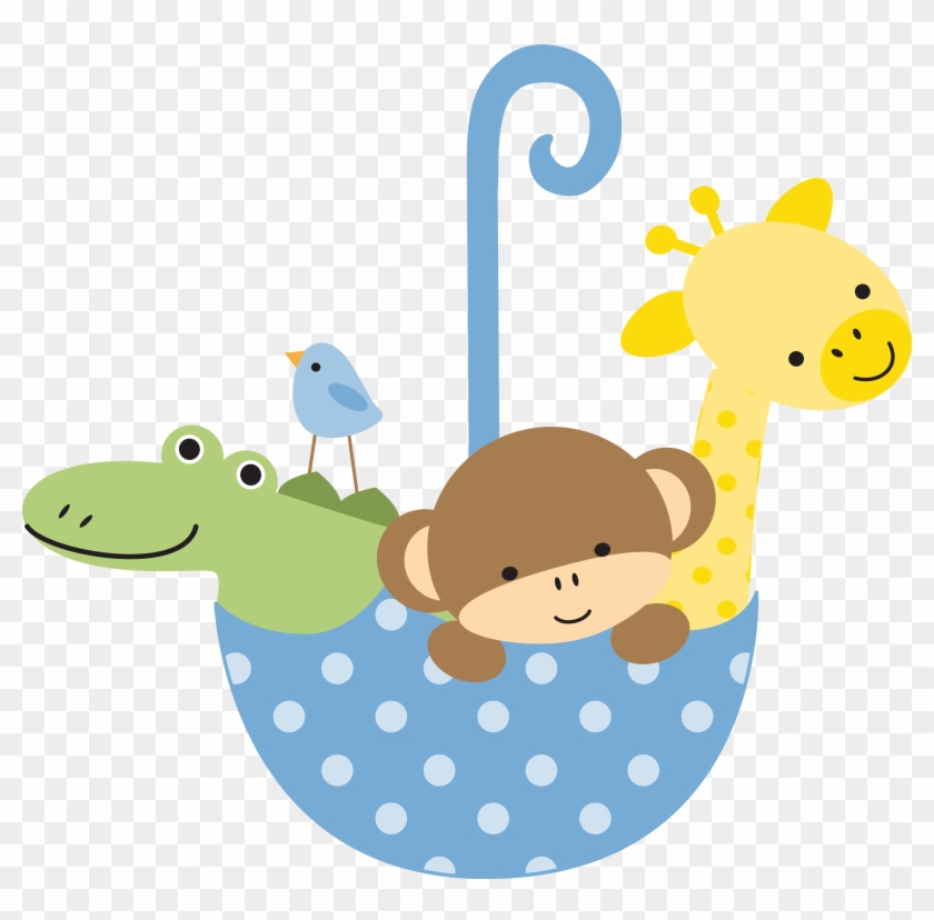Baby Design, Baby Cards, Clip Art, Silver Christmas - Baby Animals Vector Png #341594