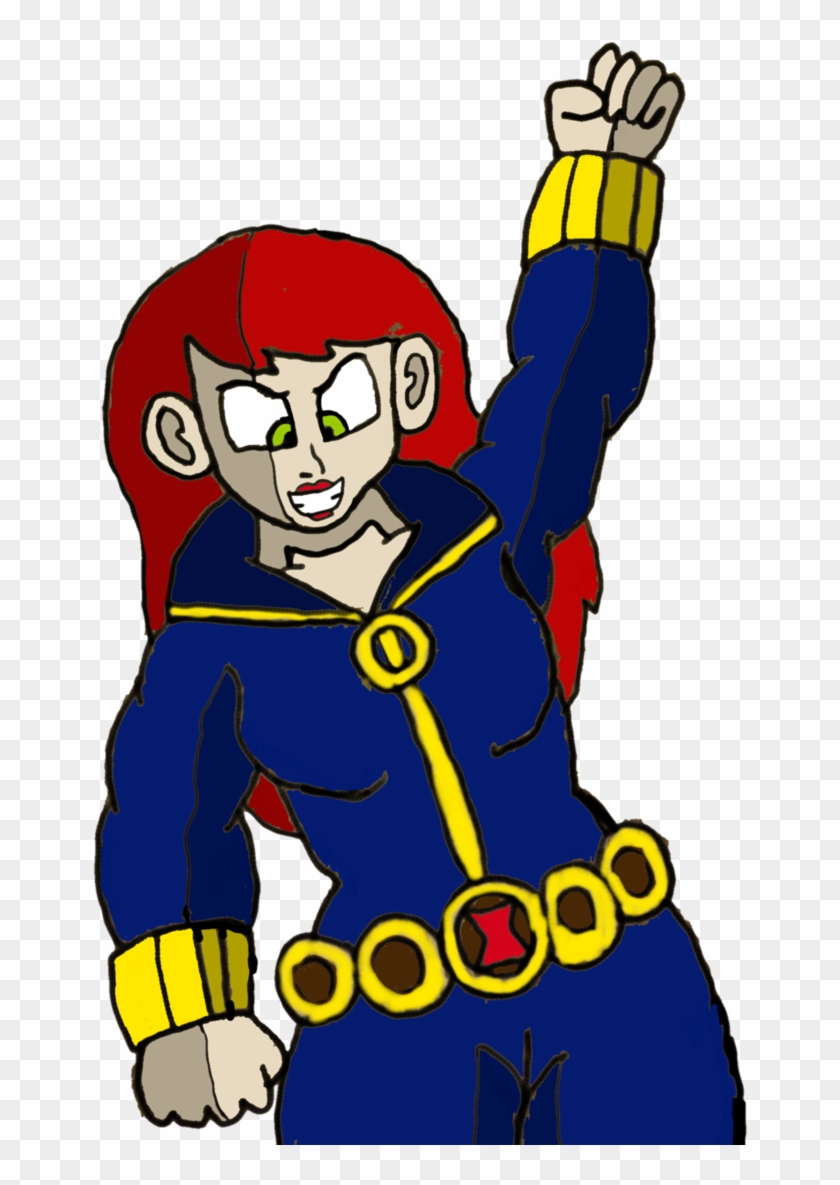 Para Para Black Widow By Kaijuboy455 - Cartoon #341631