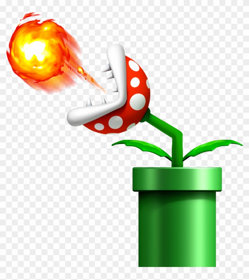 Vinus Fire Trap Nsmbdiy - Super Mario Fire Plant #341665