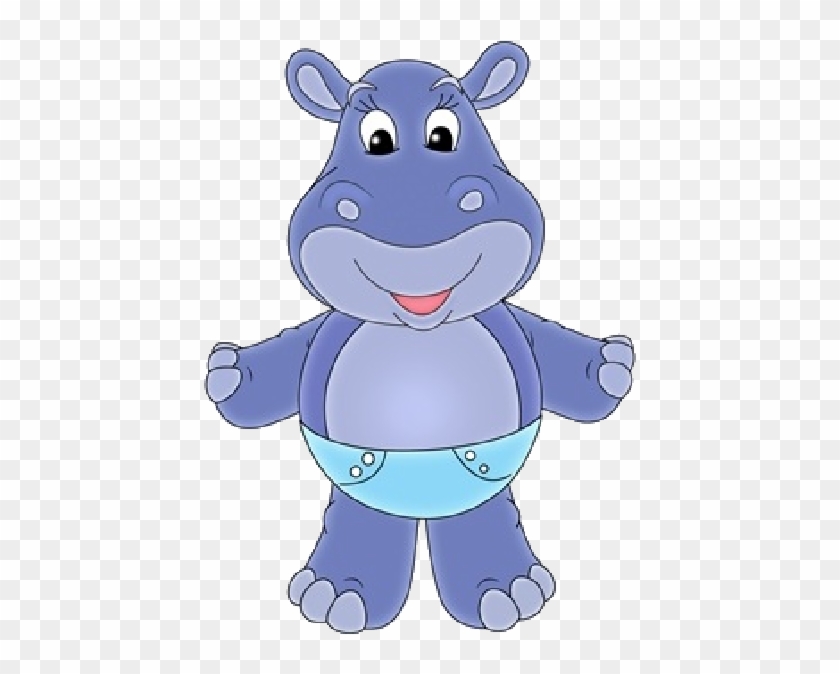 Hippopotamus Baby Cartoon Clip Art Images - Hippopotamus #341664