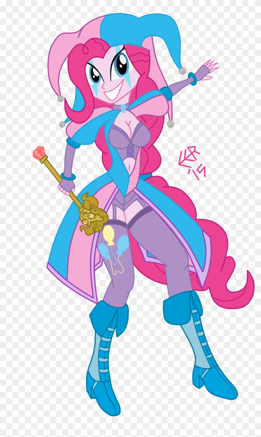 Pinkie Pie, Avatar Of Laughter By E E R - Pinkie Pie Harley Quinn #341673
