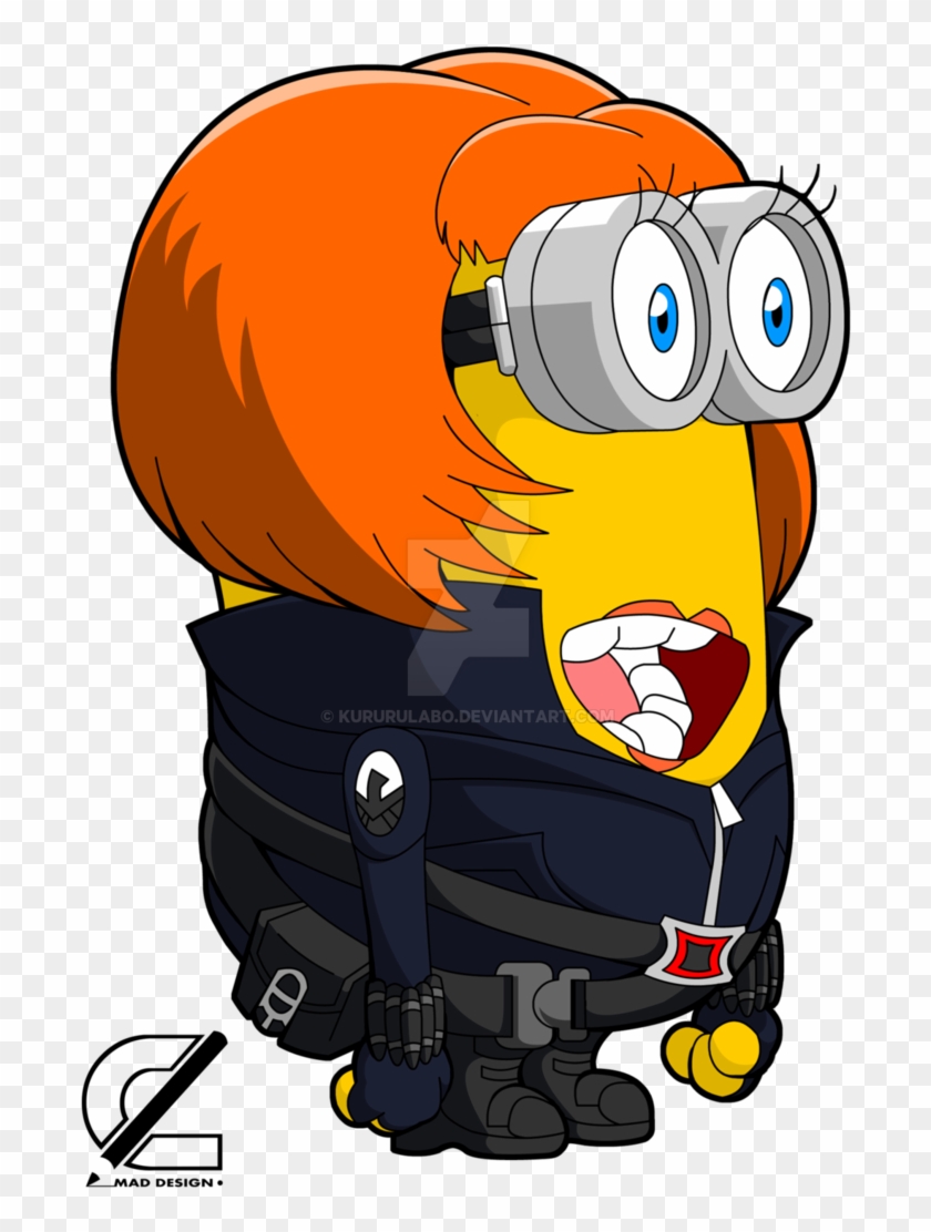 Black Widow By Kururulabo - Cartoon #341711