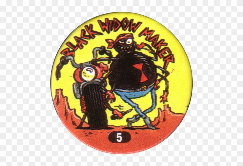 Slammer Whammers > Series 1 > 1 24 Biker Bugs 05 Black - Circle #341791