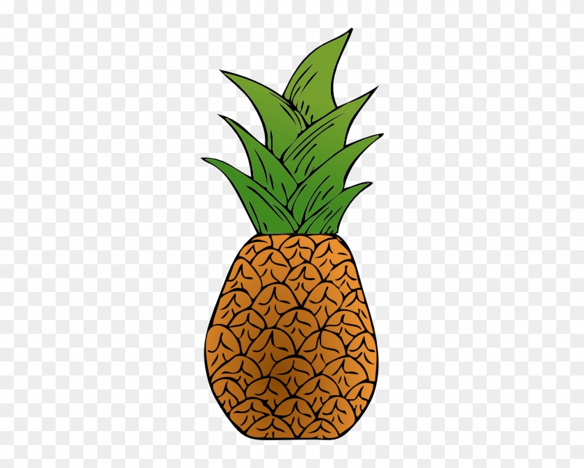 Pineapple Clip Art At Clker - Gambaran Nanas #341939