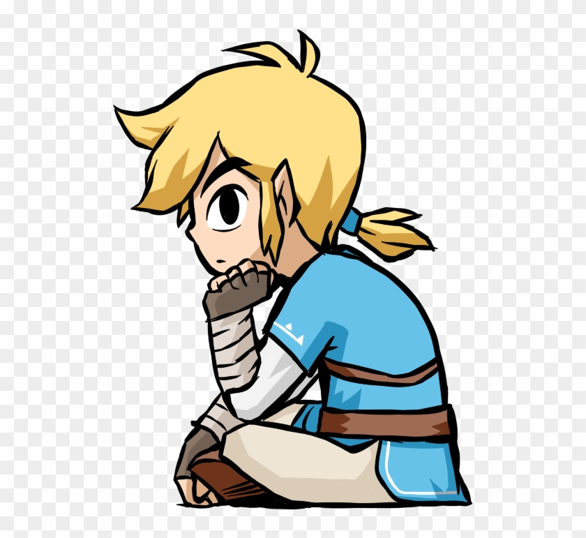 Full Size Of Drawing - Link Breath Of The Wild Mini Draw #341956