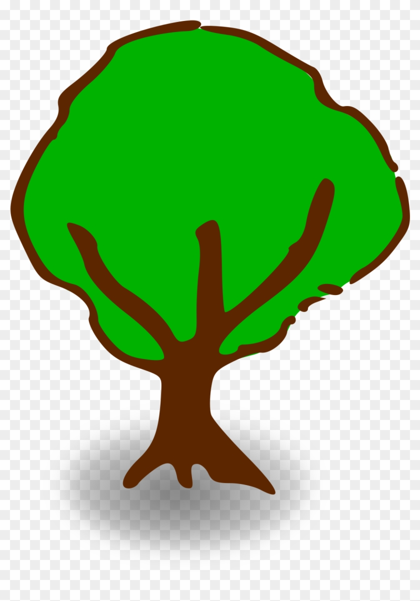 Symbol, Tree, Cartoon, Symbols, Trees, Elements - Tree Clip Art #341976