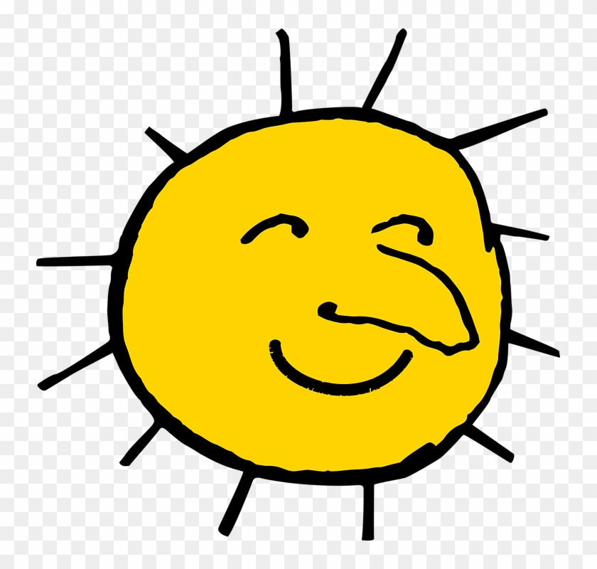 Sun Cartoon Png - Clip Art #341993