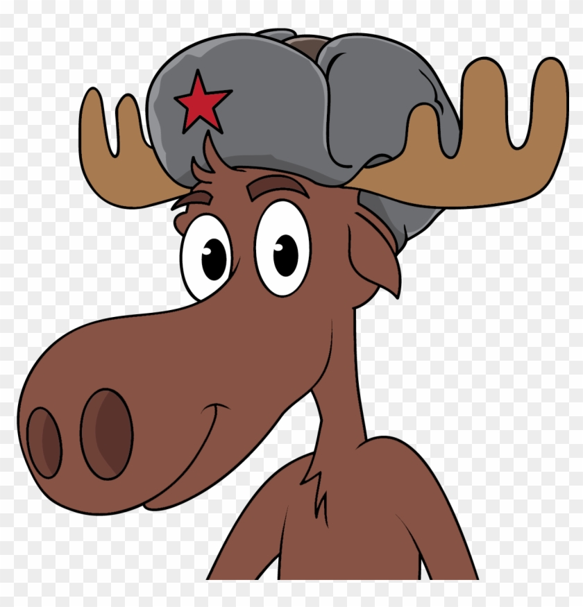 Moose Clipart Russian - Russian Cartoon Png #342073