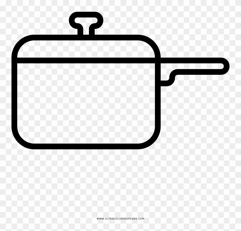 Cooking Pot Coloring Page - Olla Dibujo #342137