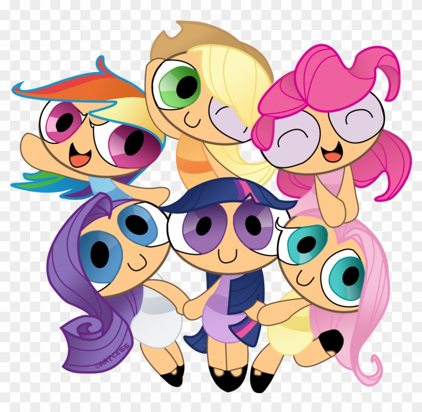 The Powerpuff Ponies By Artcess The Powerpuff Ponies - Power Puff Girl Pony #342147